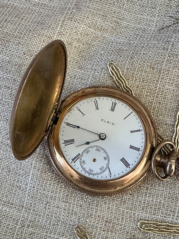 Antique Elgin Pocket Watch 1889 7 Jewels Womens and Mens Accessories Gifts Etsy Australia