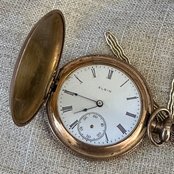 Antique Elgin Pocket Watch 1889 7 Jewels | Women’s and Men’s Accessories & Gifts