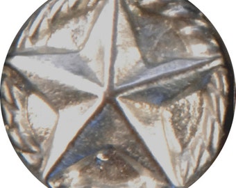 Small Texas star Button 5/8", #180