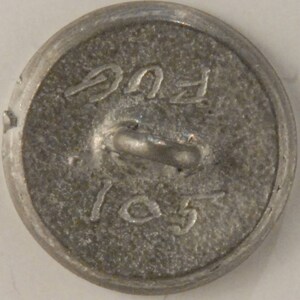 Concave Pewter Button 3/4, 105 Hand made in USA image 4