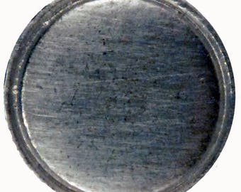 BU-109 Domed button with rim 11/16"