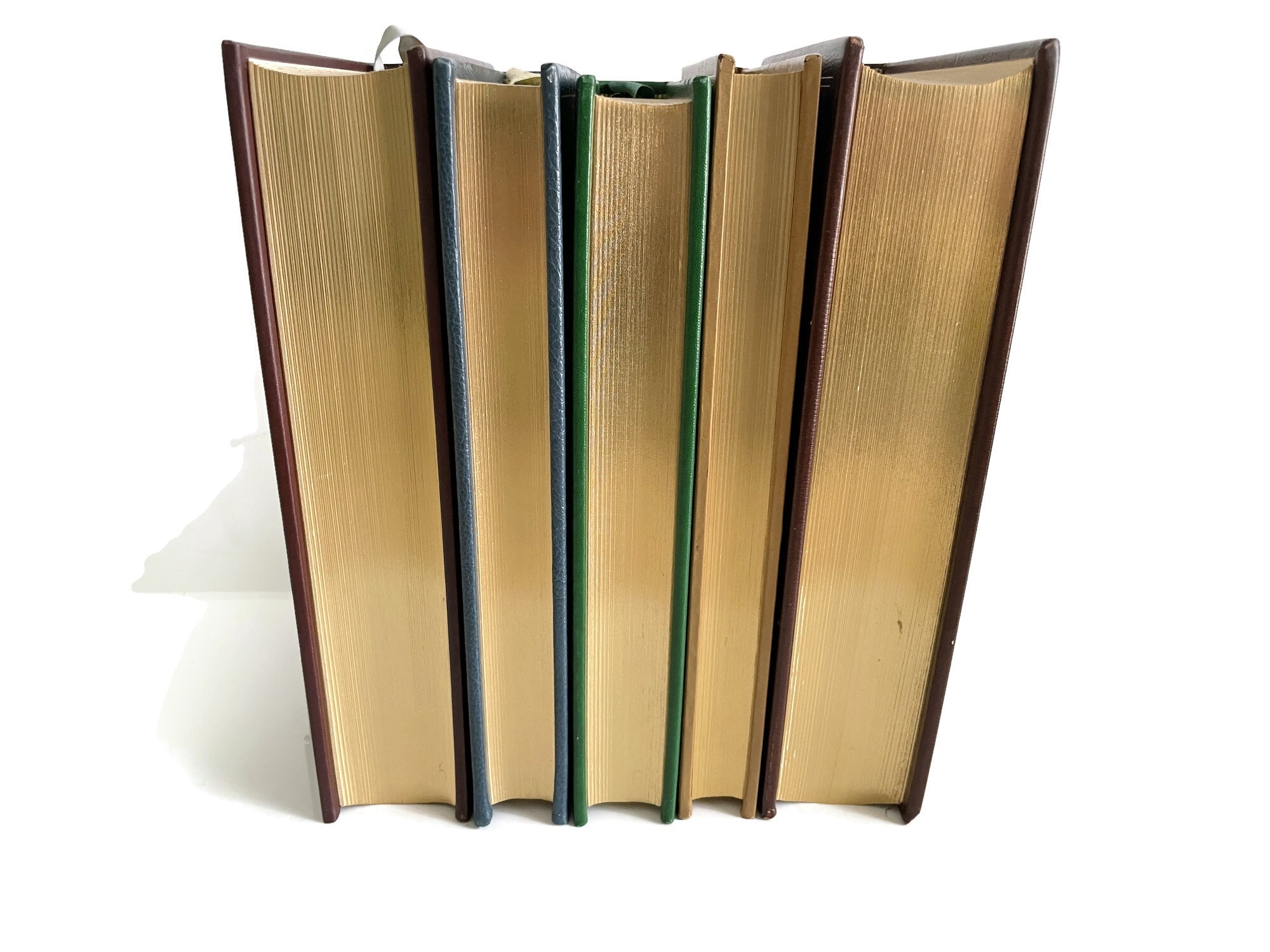 フランクリン・ライブラリー・ブックス 1976年、ヴィンテージの金箔