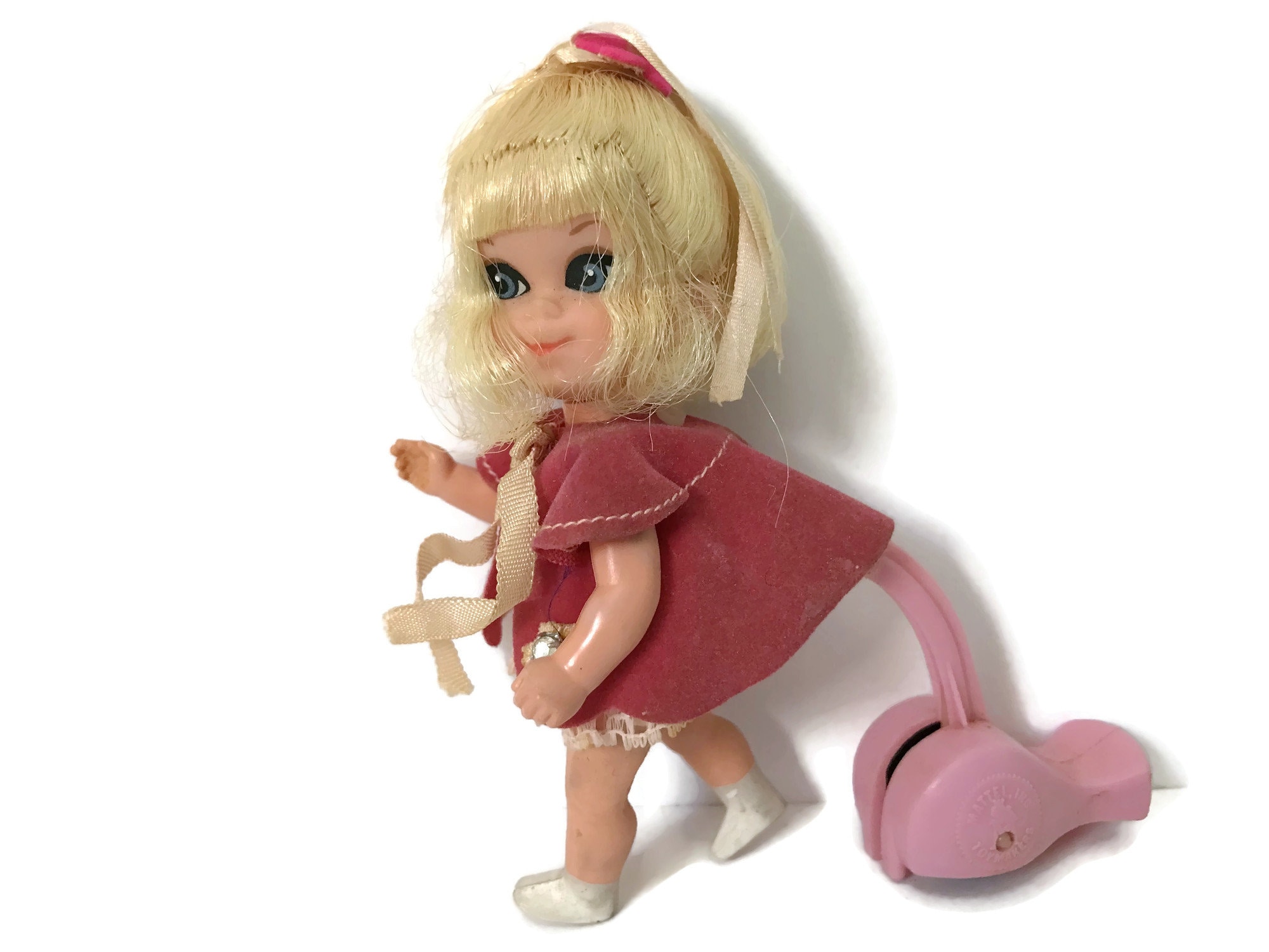 Liddle Kiddle Doll, Fritzi Frosty Wagon Set and Walker, Mattel
