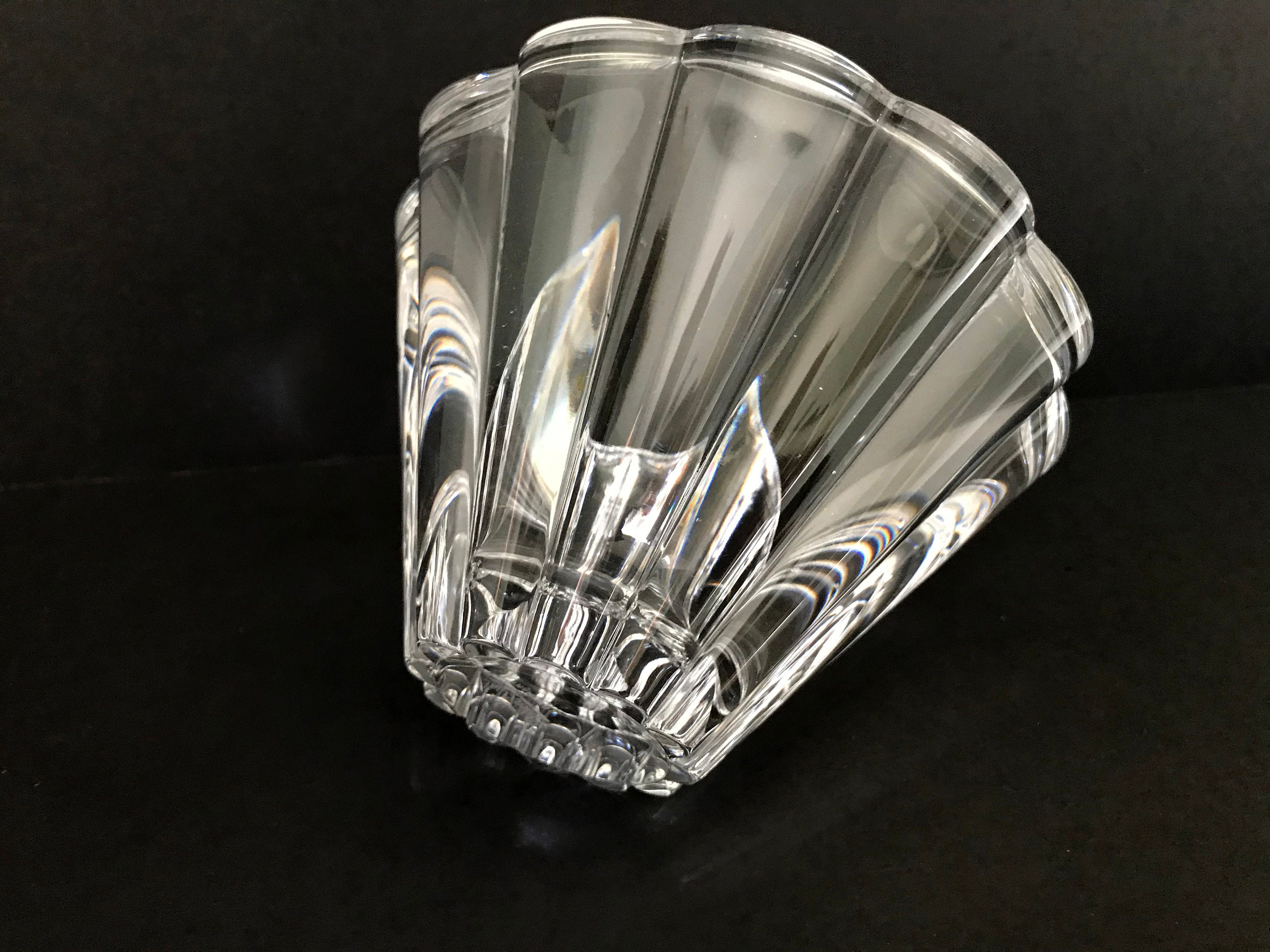 Rosenthal Germany Crystal Vase Lead Leaded Crystal Bowl Vase Etsy
