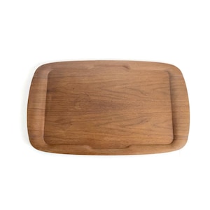 Toastmasters Large 26 x 16 Hospitality Tray, MCM Molded Wood Tray Swedish Scandinavian Design