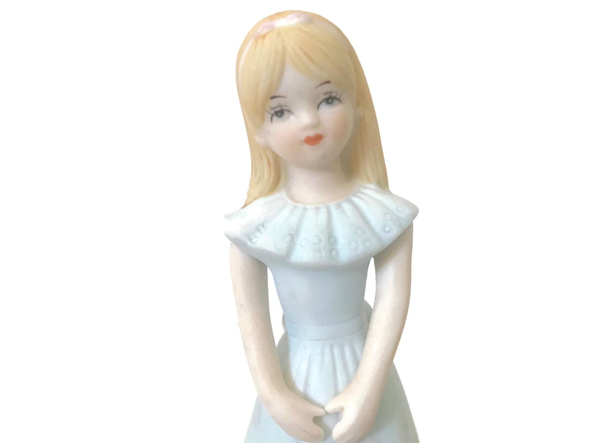 GROWING UP GIRL AGE 8 BRUNETTE BY ENESCO main image 1