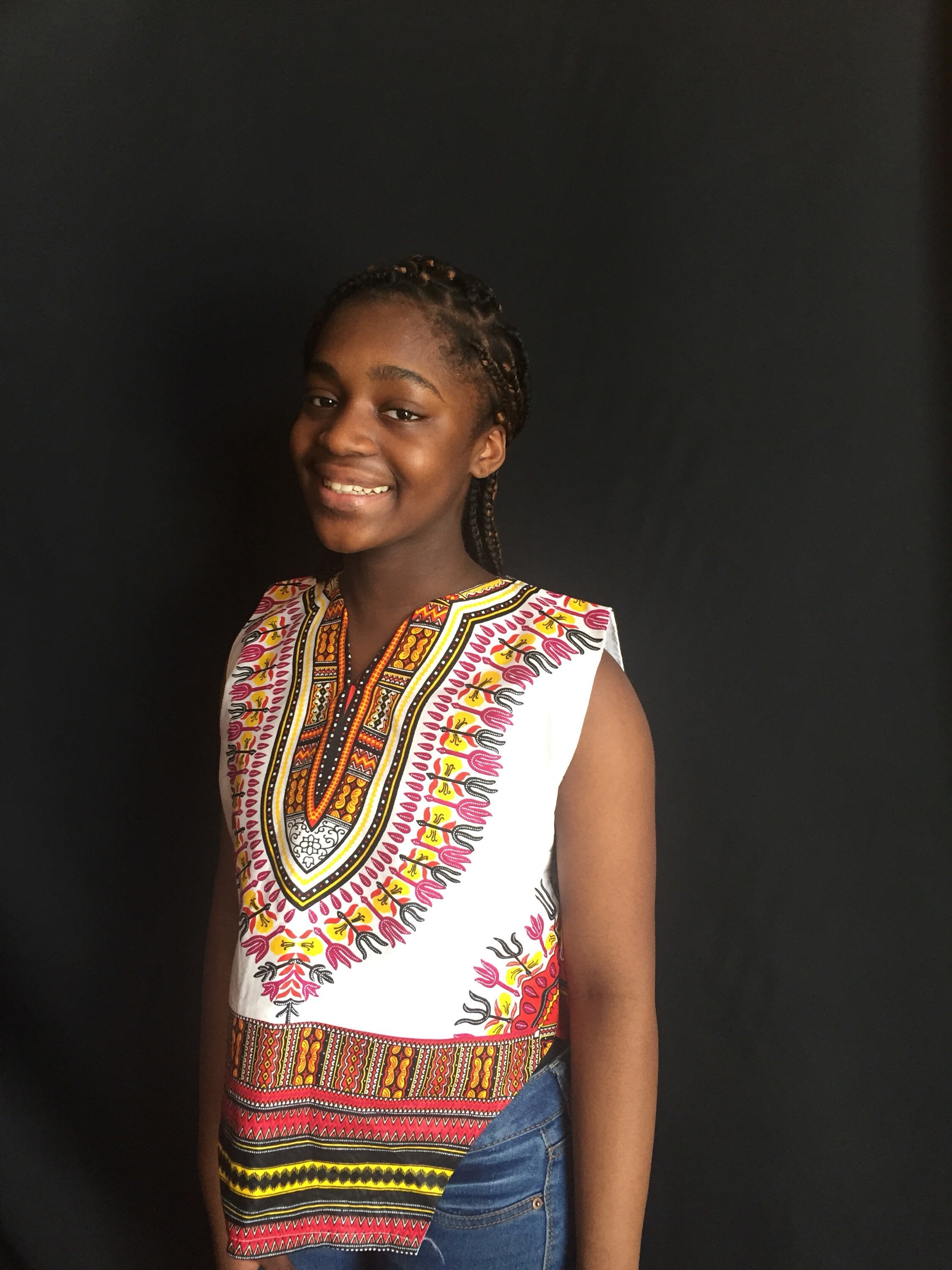 dashiki crop top