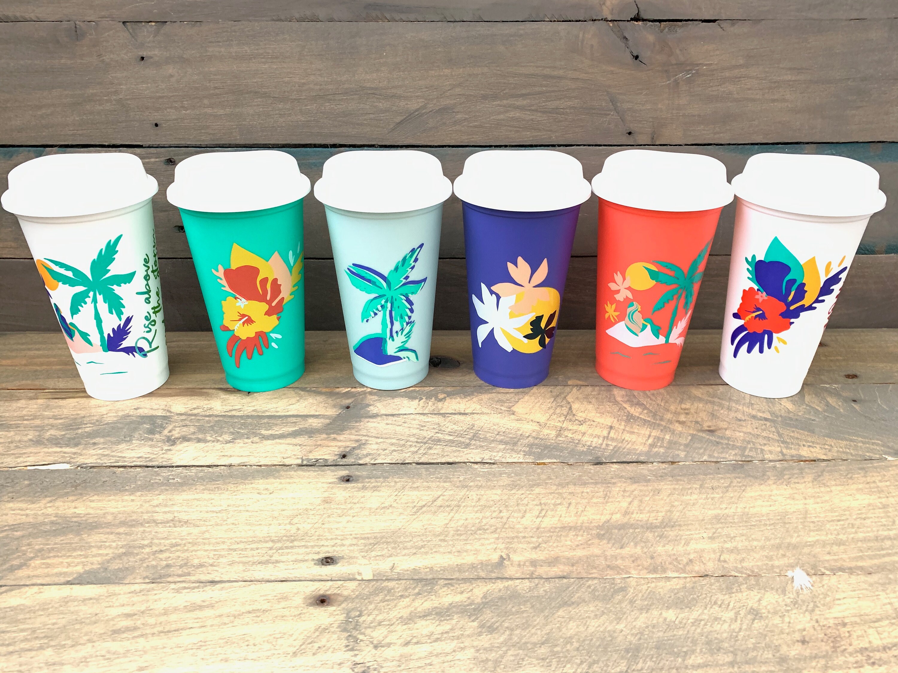 Starbucks Limited Edition Summer 2020 Reusable Hot Cup with Etsy