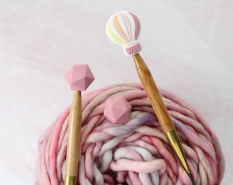 Air Balloon Needle Stoppers| Knitting Needle Stoppers | Knitting Notions | Stitch Stoppers | Needle Point Protectors | Stitch Holders