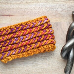 Twisted Candy Headband, Luxury Knit Adult Headband, Merino Wool Ear Warmer, Adult Merino Wool Headband,  Luxury Headband, Winter Headband