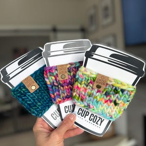 Cup Cozy ~ &quot;Coffee Queen&quot; | Coffee Sleeve | Cup Cozy | Cup Sleeve