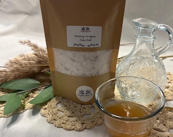 Rosemary Eucalyptus Detox Bath, natural, non-toxic bath salts