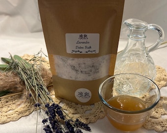 Lavender Detox Bath, all natural bath salts