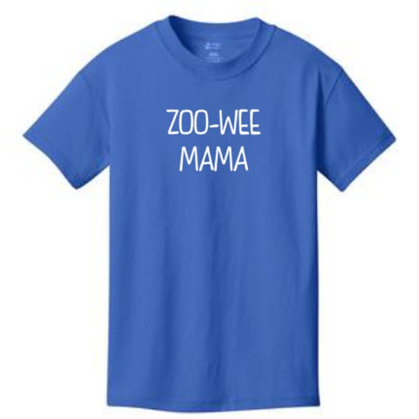 ZOO-WEE MAMA tshirt inspired by Diary of a Wimpy Kid- many colors available!-