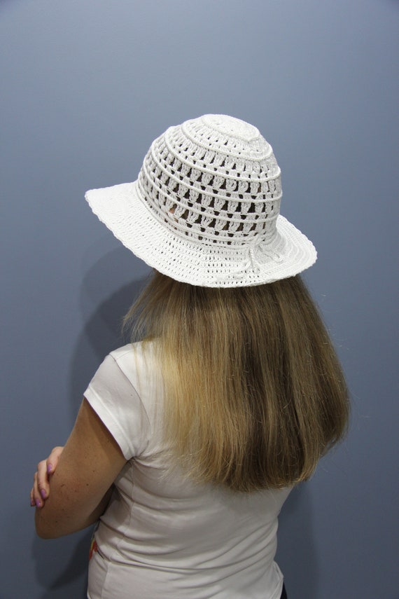 ladies white summer hats