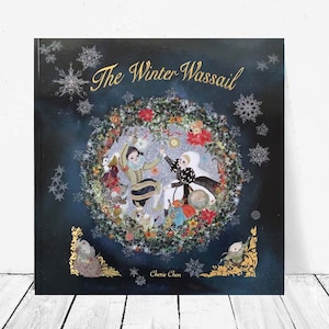 Livre de Noël pour enfants - The Winter Wassail - livre festif pour enfants - conte de Noël classique et magique - chaussettes de Noël - idée cadeau pour fille