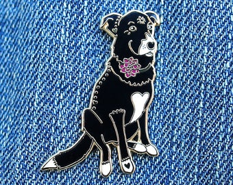 Border Collie - Hard Enamel Pin