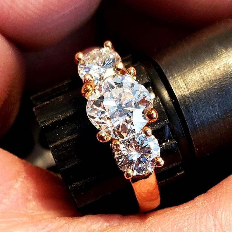 Earth mined Diamond Cushion cut Deco Engagement Statement Ring 14k. Natural Diamond Vintage 14k Solid Gold Hand Made Bridal Woman Marriage
