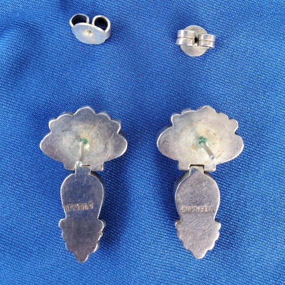 Solid Sterling Silver 925 Rose Quartz Chrysoprase… - image 6