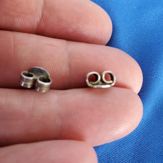 Solid Sterling Silver 925 Rose Quartz Chrysoprase… - image 8