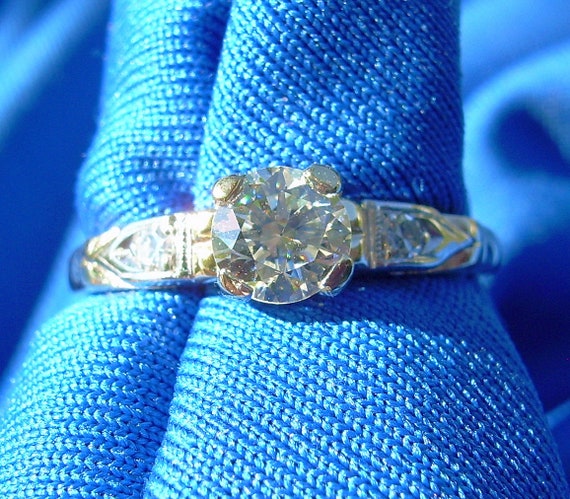 1920s 1930s Art Deco European Natural Diamond Pla… - image 6