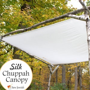 silk chuppah canopy