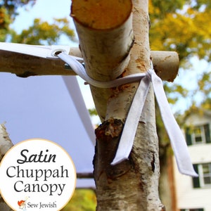 satin chuppah canopy