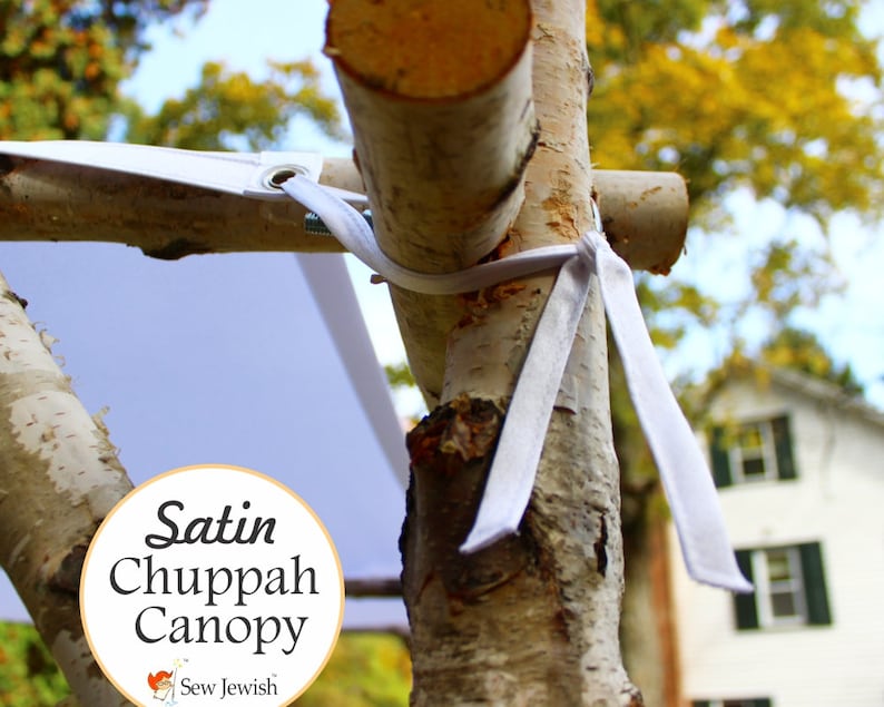 satin chuppah canopy