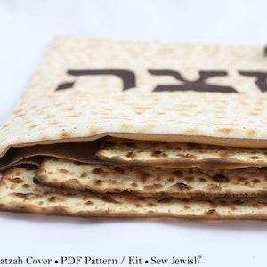 Matzah Cover Sewing Pattern, Passover Sewing Pattern, Jewish Sewing Pattern, Passover Seder Decor, Digital PDF Sewing Pattern to Download image 4