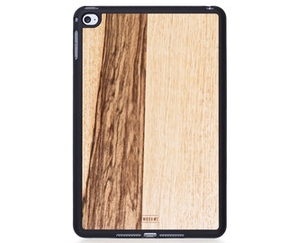 Ipad Case / Cover - Black Frake Wood - For Ipad Air 1 / 2 ; Pro 9.7 ; Mini 1 / 2 / 3 / 4 / 5