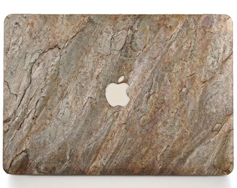 Natural Stone Macbook Cover - for Macbook Air | Pro | Retina | Touch Bar ID | 11, 12, 13, 14, 15, 16 inch | Burning Forest