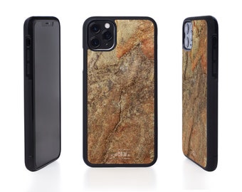 Natural Stone iPhone case for7 8 SE X 11 12 13 14 15 16 Pro Max Plus Mini, Trending now Phone case, Burning Forest WOODWE Marble iPhone case