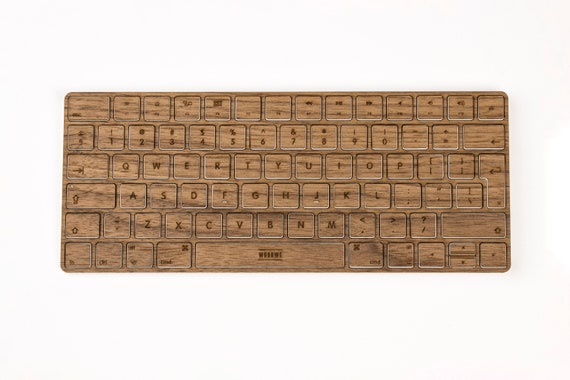 MACBOOK KEYBOARD SKINS - WoodWe