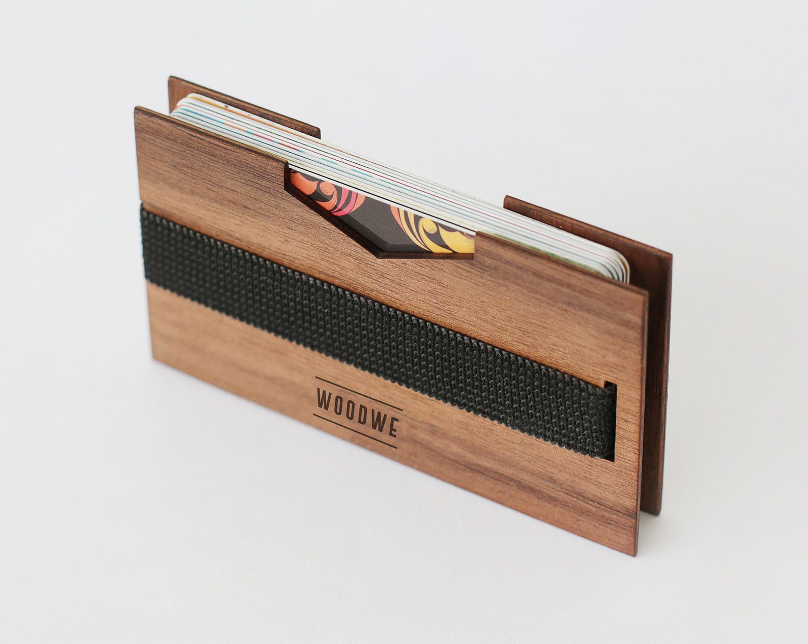 Wood Wallet Holder Wood Wallet for Man Wooden Wallet Etsy
