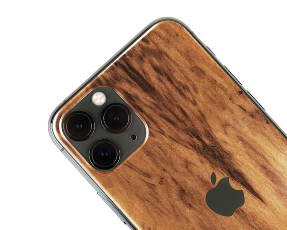 Real Wood iPhone Skin Waste Natural Phone Sticker Etsy
