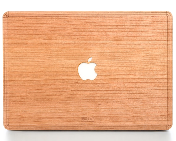 MacBook Wood Cover Cherry Real Wood Skin for MacBook Air Pro