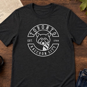 Toronto Raccoon City Est. 1793 Graphic Short-Sleeve Unisex T-Shirt