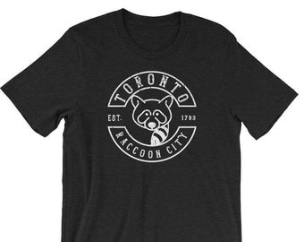 Toronto Raccoon City Est. 1793 Graphic Short-Sleeve Unisex T-Shirt