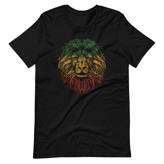 Lion Rasta Reggae Graphic T Shirt Roots Rock Reggae Lion Rasta Reggae Graphic T Shirt Roots Rock Reggae