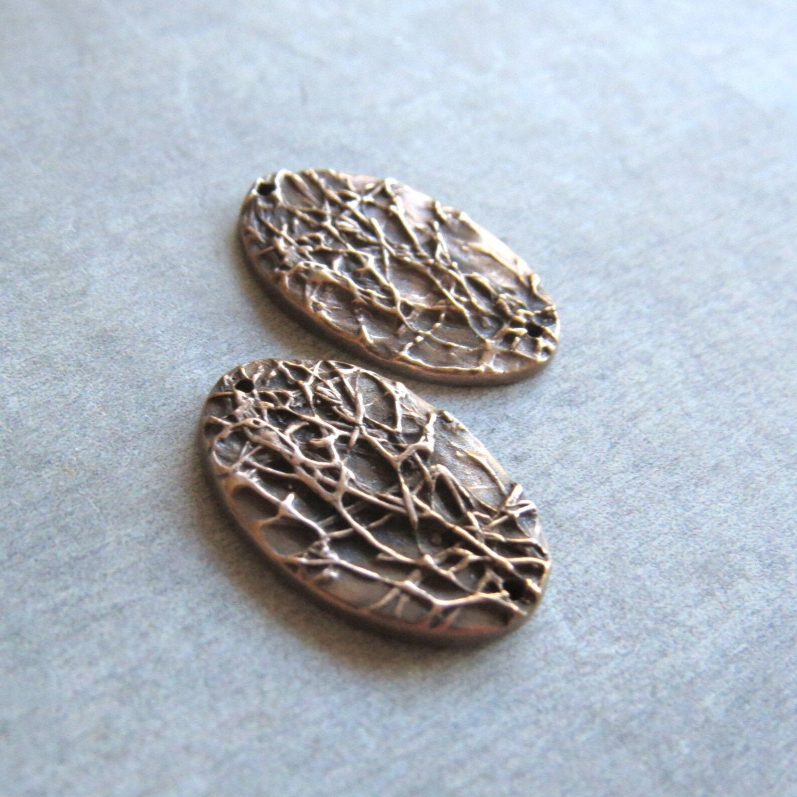 Organic Jewelry Links Artisan Findings Organic Patina Etsy UK