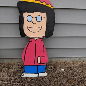 Charlie Brown Marcy  Christmas Peanuts Lifesize Yard Art Pattern Files