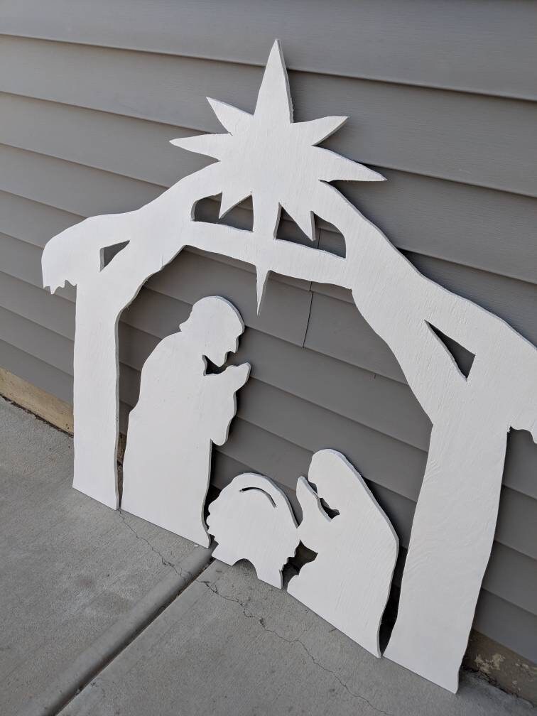 Nativity Scene Yard 48 DIGITAL PATTERN Download - Etsy nativity-scene-yard-48-digital-pattern-download-etsy