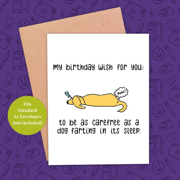 Funny birthday card, Printable birthday card, card for her, card for him, instant download birthday card PDF 5x7