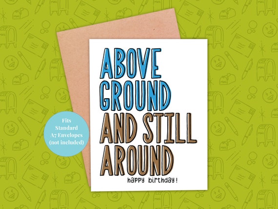 Funny Birthday Card Printable Birthday Card Card for Her - Etsy