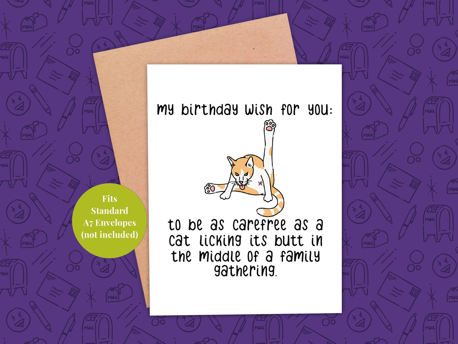 Funny Birthday Card, Printable Birthday Card, Card for Her, Card for ...