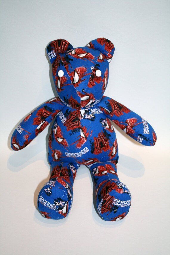 spiderman teddy bear