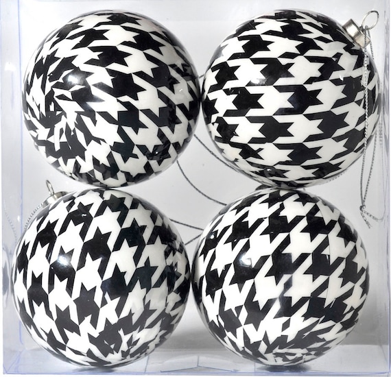 Black And White Christmas Ornaments Black And White Etsy image 0 - Black And White Christmas Ornaments Black And White Etsy