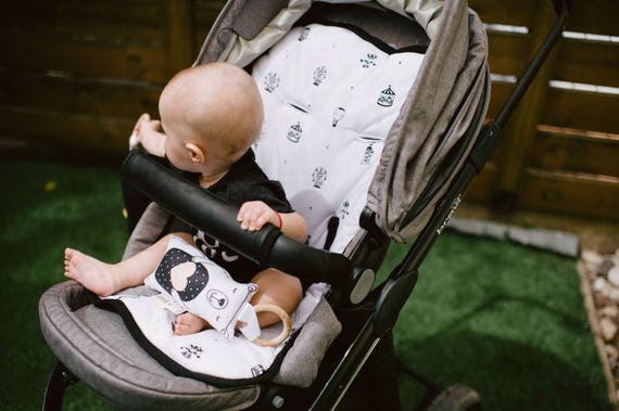 Kinderwagen Unterlage Liner | Bio-Baumwolle | Kinderwagen Unterlage  Abdeckung - Etsy.de