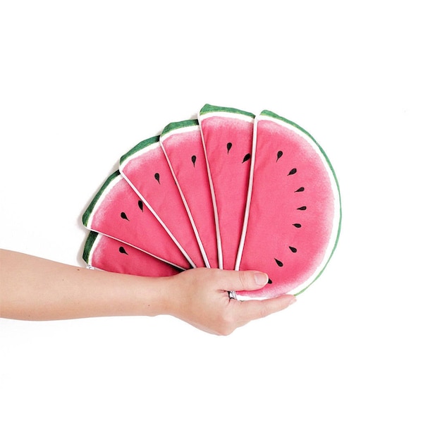 Watermelon bag:  Vanity case, Tropical zipper pouch, Watermelon zipper pouch, Funny zipper pouch, watermelon Purse Zip Pouch.
