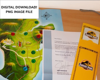 Jurassic Park Brochure Digital Download